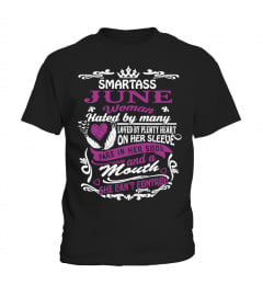 Smartass JUNE Woman Birthday Shirts
