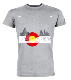 State of Colorado Flag Shirt Men Women Kids Novelty Gift