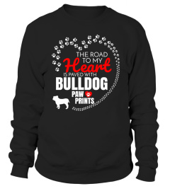 English Bulldog Paw Prints Dog Lovers