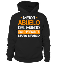 MEJOR ABUELO DEL MUNDO SOLO PREGUNTA CAMISETA PERSONALIZADA