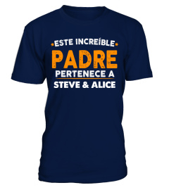 ESTE INCREÍBLE PADRE CAMISA PERSONALIZADA