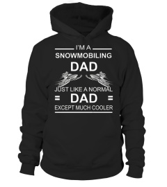 Men S Snowmobiling Dad Like Normal Dad  Except Much Cooler   Funny