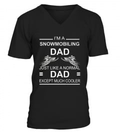 Men S Snowmobiling Dad Like Normal Dad  Except Much Cooler   Funny