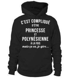 T-shirt Princesse - Polynésienne