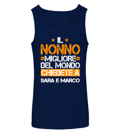 IL NONNO MIGLIORE DEL MONDO CHIEDETE A TSHIRT PERSONALIZZATA