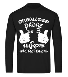 ORGULLOSO PADRE DE HIJOS INCREIBLES T-SHIRT