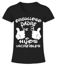 ORGULLOSO PADRE DE HIJOS INCREIBLES T-SHIRT