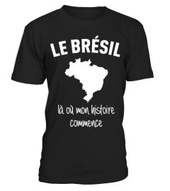 T-shirt Brésil Histoire