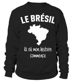 T-shirt Brésil Histoire