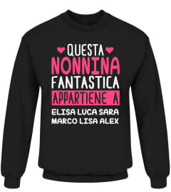 QUESTA NONNINA FANTASTICA TSHIRT PERSONALIZZATO