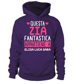 QUESTA ZIA FANTASTICA TSHIRT PERSONALIZZATO