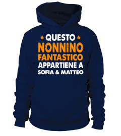 QUESTO NONNINO FANTASTICO APPARTIENE A TSHIRT PERSONALIZZATO