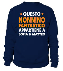 QUESTO NONNINO FANTASTICO APPARTIENE A TSHIRT PERSONALIZZATO