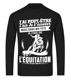 JE FAIS DE L'ÉQUITATION