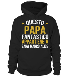 QUESTO PAPÀ FANTASTICO APPARTIENE A PERSONALIZZATO TSHIRT