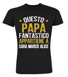 QUESTO PAPÀ FANTASTICO APPARTIENE A PERSONALIZZATO TSHIRT