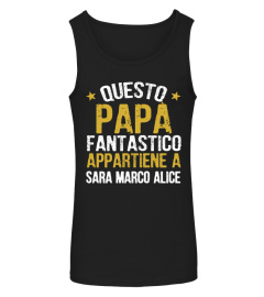 QUESTO PAPÀ FANTASTICO APPARTIENE A PERSONALIZZATO TSHIRT