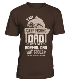 Carp Fishing Dad - Front Print