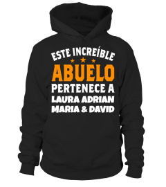 ESTE INCREÍBLE ABUELO PERTENECE A CAMISETA PERSONALIZADA