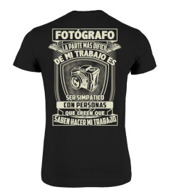 FOTÓGRAFO, FOTOGRAFÍA T-SHIRT