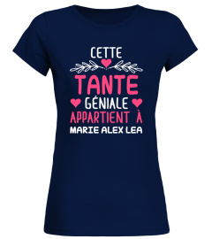 CETTE TANTE GÉNIALE TSHIRT PERSONNALISÉ