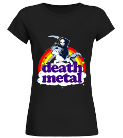 Death Metal Rocker T Shirt Unicorn Deat5