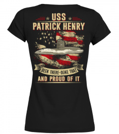 USS Patrick Henry (SSBN-599) Hoodie
