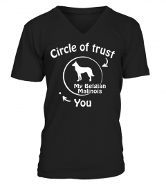 Circle of trust Belgian Malinois  funny gifts t-shirt