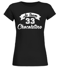 T-shirt Team Chocolatine 33 (Femmes, hommes & enfants)