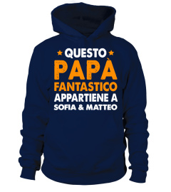 QUESTO PAPÀ FANTASTICO APPARTIENE A TSHIRT PERSONALIZZATO