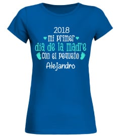 MI PRIMER  DÍA DE LA MADRE CON EL PEQUEÑO CAMISA PERSONALIZADA