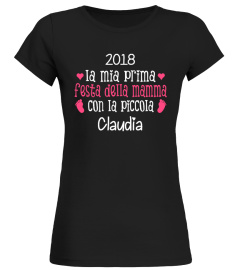 LA MIA PRIMA FESTA DELLA MAMMA TSHIRT PERSONALIZZATO