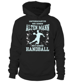 Unterschätze nie einen alten Mann mit Handball