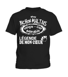 LÉGENDE DE MON CŒUR: BICHON MALTAIS