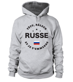 T-shirt têtu, râleur - Russe