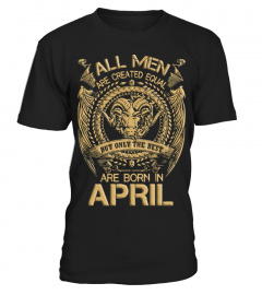 Geschenk für Männer die besten sind im April Shirt geboren