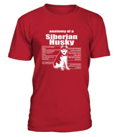  Anatomy Of A Siberian Husky Shirts