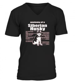  Anatomy Of A Siberian Husky Shirts