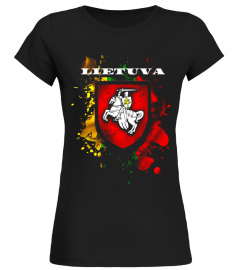 Lithuania Gift T-Shirt National Attributes Flag And Vytis - Limited Edition