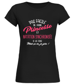 Princesse et natation synchronisée