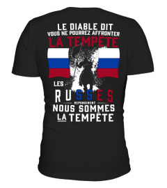 T-shirt Tempête Russes