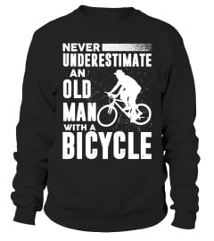 Old Man With A Bicycle.