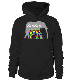 ELEPHANT MAMA SHIRT - AUTISM AWARENESS T