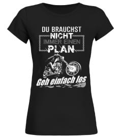 Geh einfach los tshirt-tee