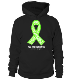 Mental Health Awareness Support Ribbon Word Cloud Shirt