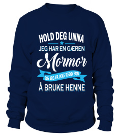 GAL MORMOR - FLERE DESIGN - BLA NEDOVER