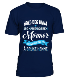 GAL MORMOR - FLERE DESIGN - BLA NEDOVER