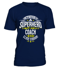 Coach T Shirt Gift Idea Superhero Coach T-Shirt For Coaches