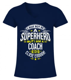 Coach T Shirt Gift Idea Superhero Coach T-Shirt For Coaches