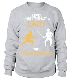 Lady With Fencing Skills T Shirt